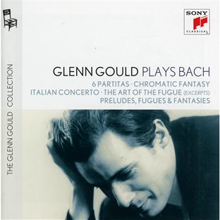 Glenn gould plays bach: 6 partitas bwv 825-830; chromatic fantasy bwv 903 - Front Cover