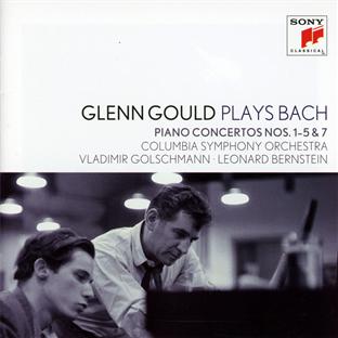 Piano concertos nos. 1 - 5 bwv 1052-1056 & no. 7 bwv 105 - Front Cover
