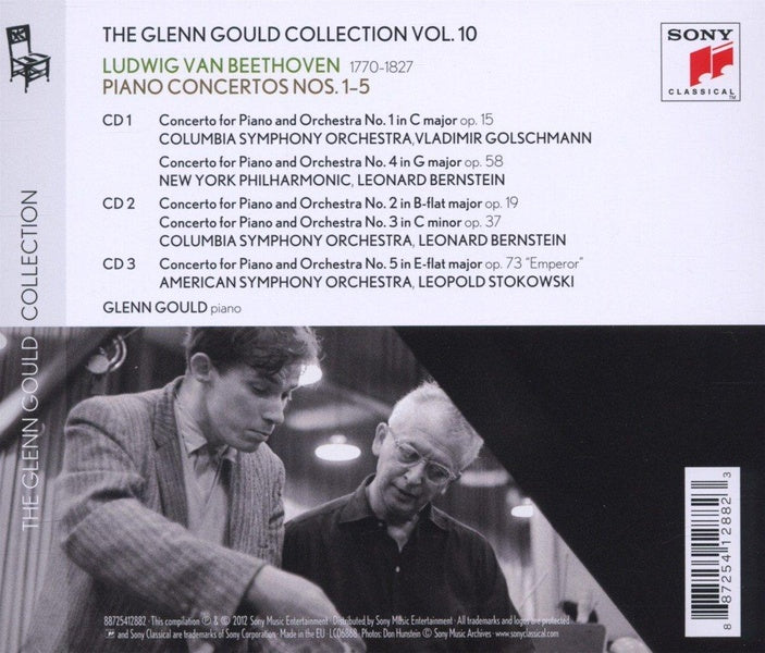 The 5 piano concertos - Front Cover