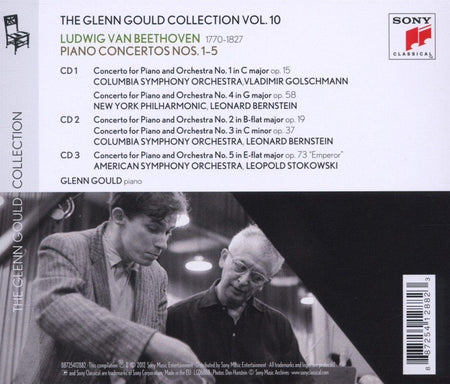 The 5 piano concertos - Front Cover
