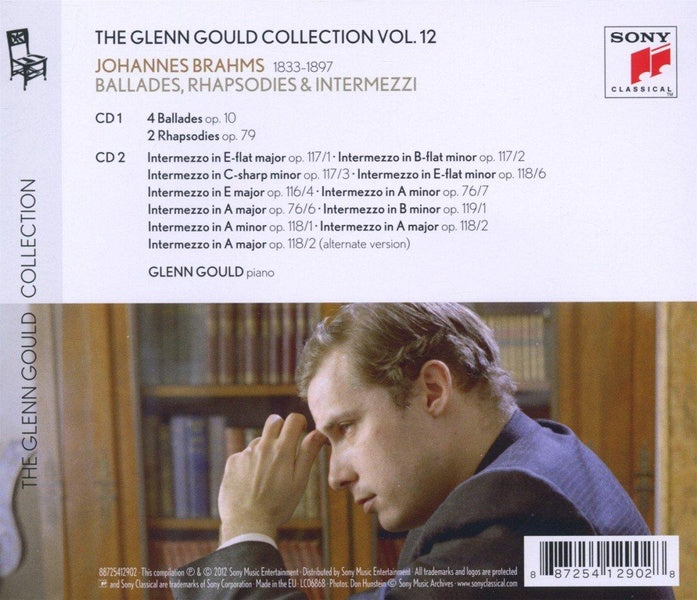 4 ballades op. 10; 2 rhapsodies op. 79; 10 intermezzi - Front Cover
