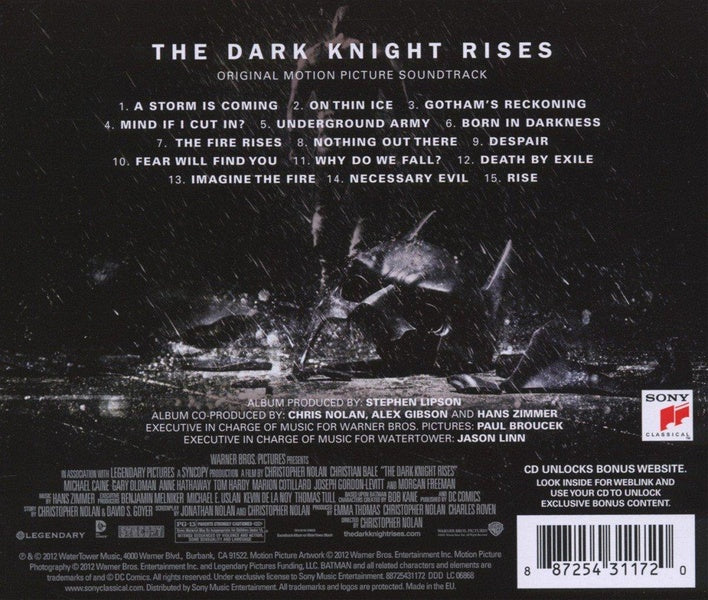 The dark knight rises - Front Cover
