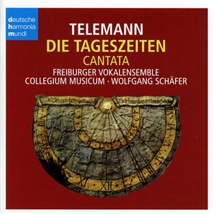 Telemann: die tageszeiten - Front Cover
