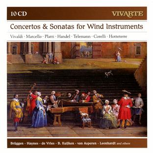 Concertos & sonates pour instruments à vent - Front Cover