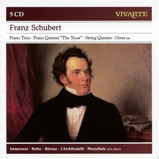 Schubert: the piano trios; piano quintet "the trout"; string quintet; octet d 80 - Front Cover