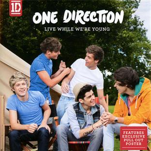 Live while we're young - Front Cover