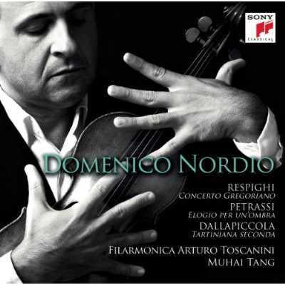 Respighi: concerto gregoriano - Dallapiccola: tartiniana seconda - Petrassi: elegio - Front Cover