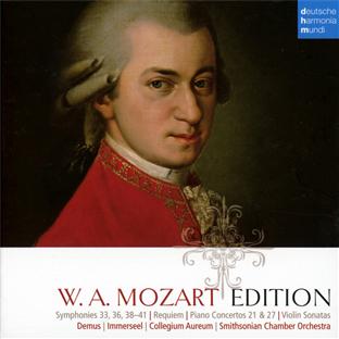 Mozart edition - Front Cover