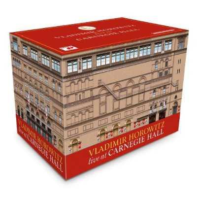 Vladimir Horowitz live at Carnegie Hall - Front Cover