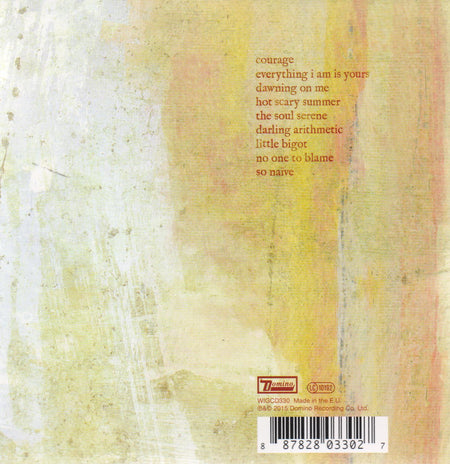 Darling Arithmetic - Back Cover