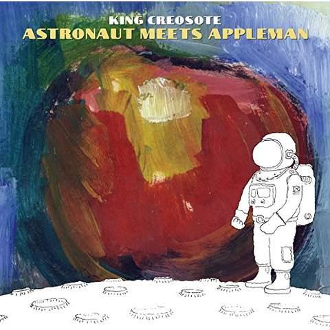 Astronaut Meets Appleman - Front Cover