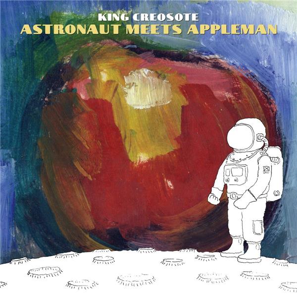 Astronaut meets appleman - Front Cover