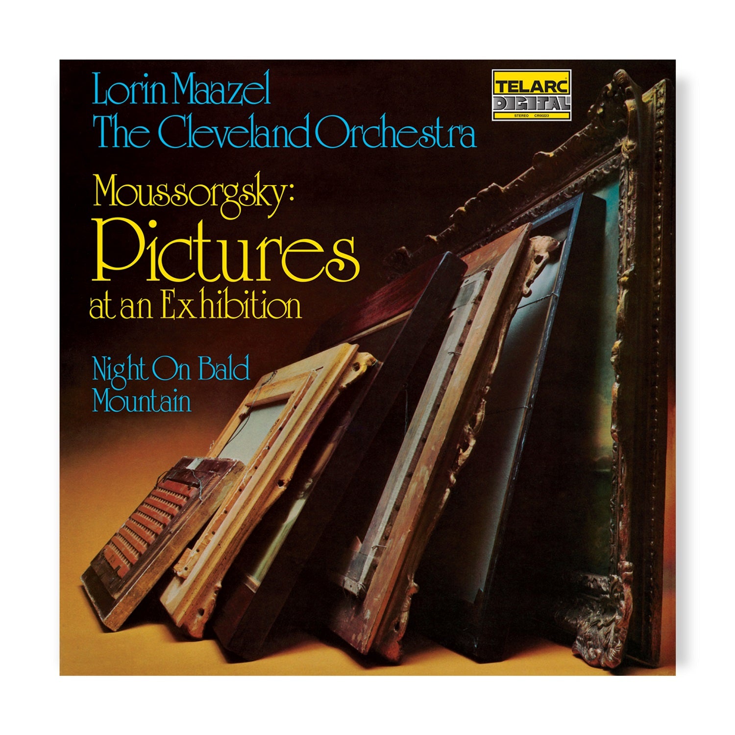PICTURES AT AN EXHIBITION/NIGHT ON BALD MOUNTAIN/L MAAZEL/180GR - Front Cover