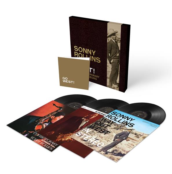Go West!: The Contemporary Records Albums - Front Cover