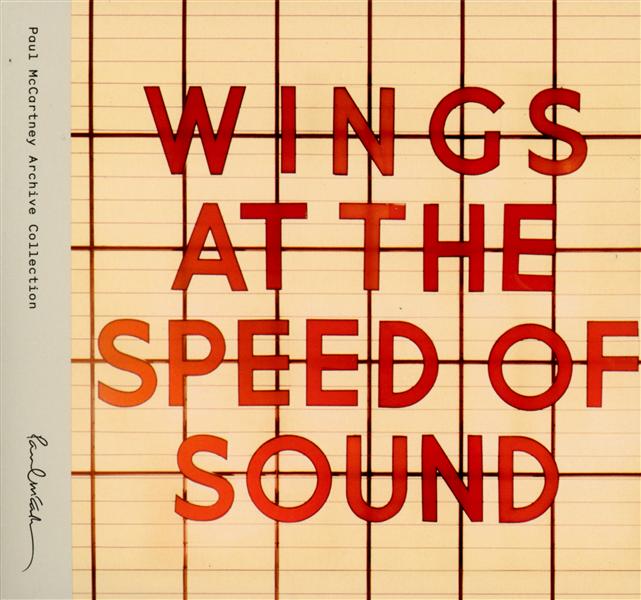 Wings at the speed of sound - Front Cover