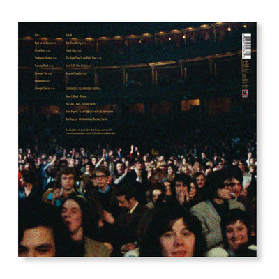 At The Royal Albert Hall - Back Cover
