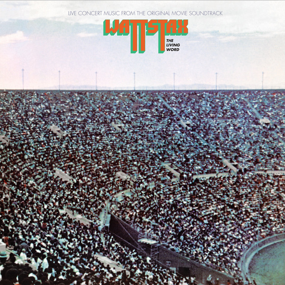Wattstax: The Living Word - Front Cover