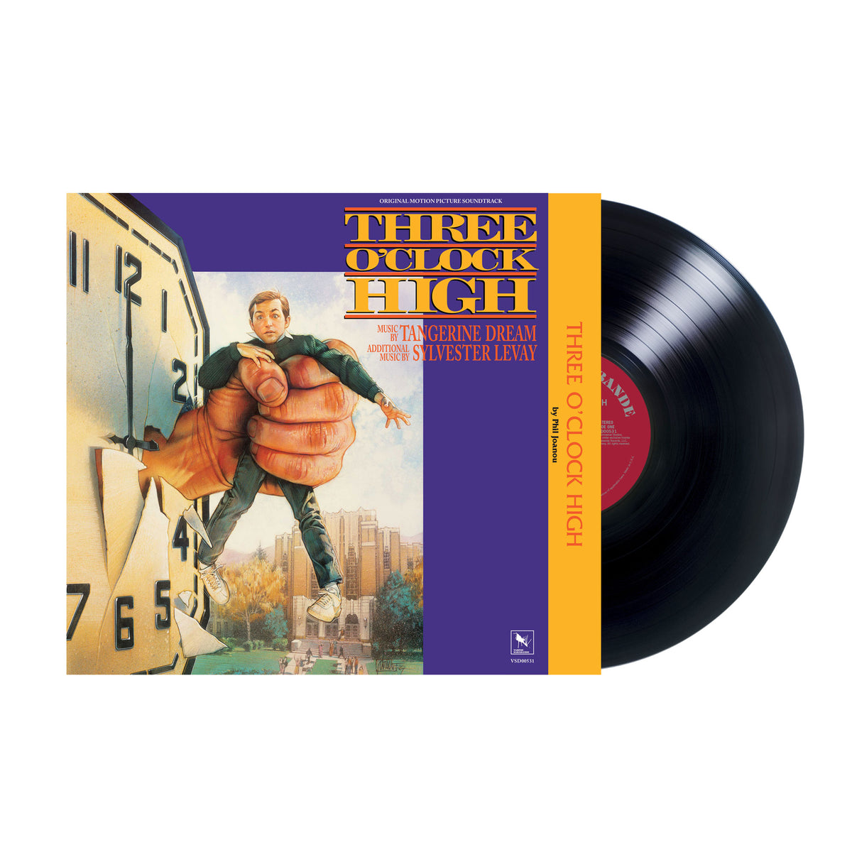 Three O'Clock High - Front Cover