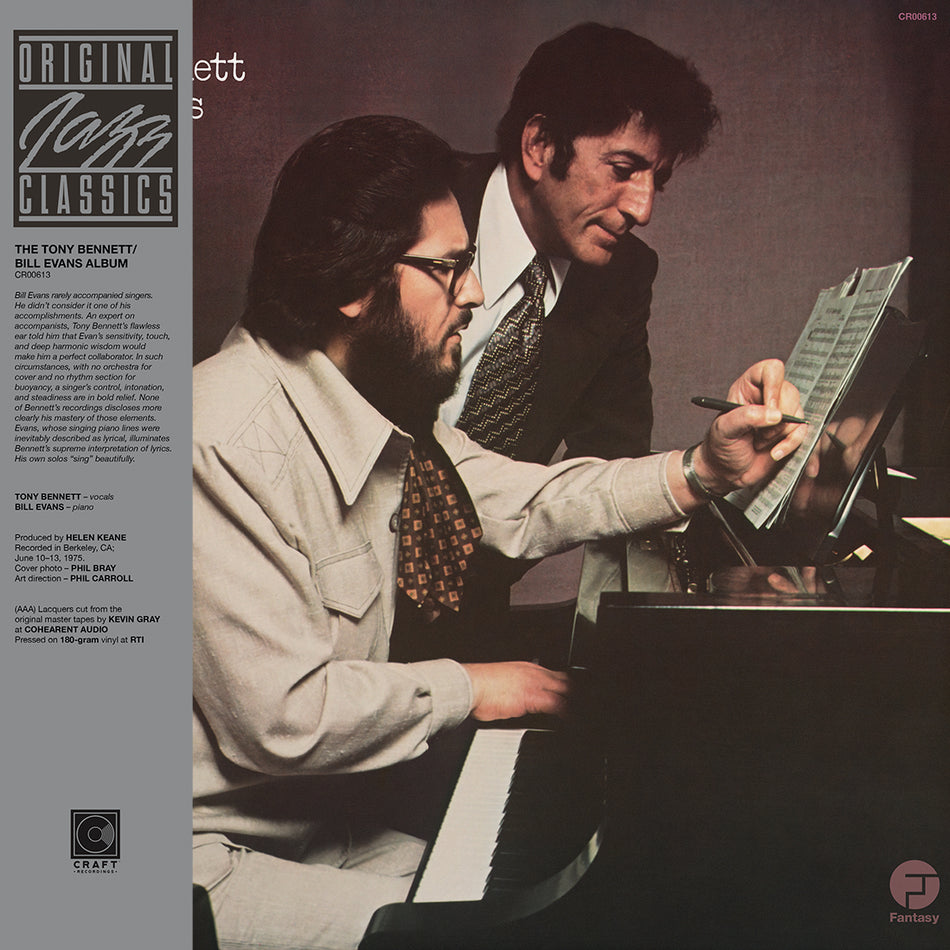 The Tony Bennett / Bill Evans Album - Front Cover