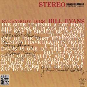 Everybody Digs Bill Evans - Front Cover