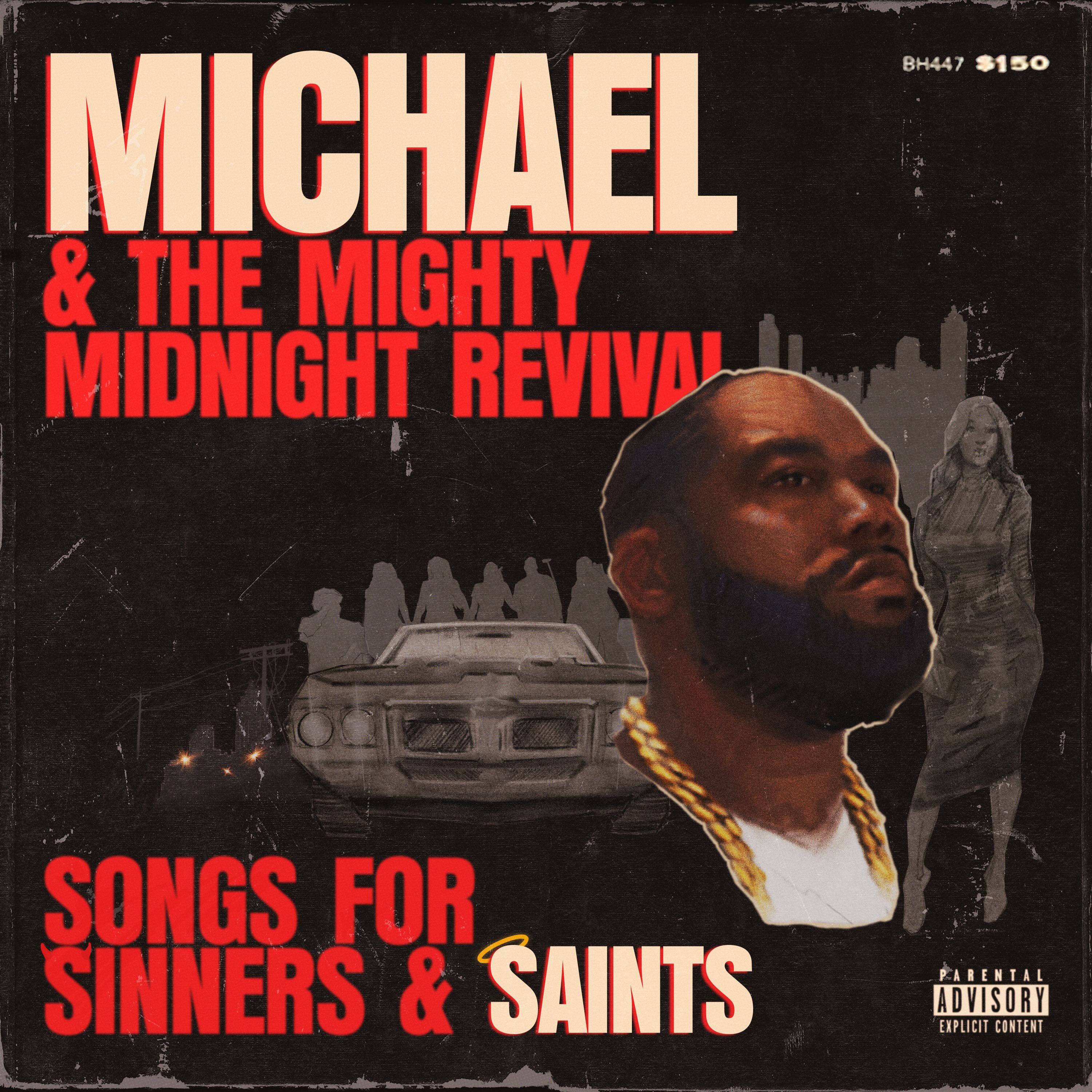 Michael & The Mighty Midnight Revival, Songs For Sinners And Saints - Front Cover