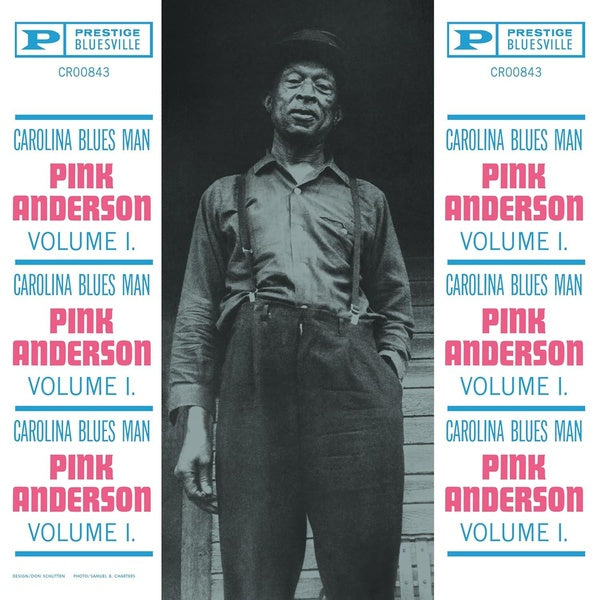 Vol. 1: Carolina Blues Man - Front Cover