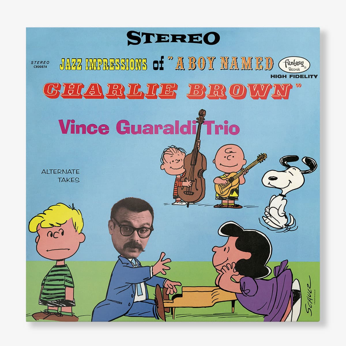 Jazz Impressions Of A Boy Named Charlie Brown - Front Cover