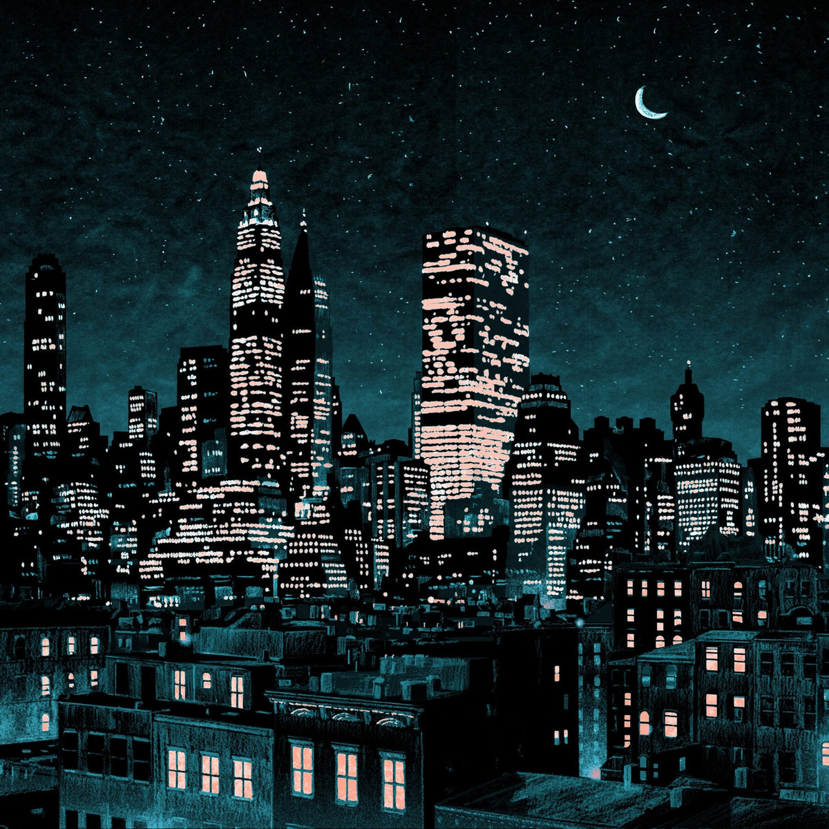 Jazz Dispensary: Night Lights - Front Cover