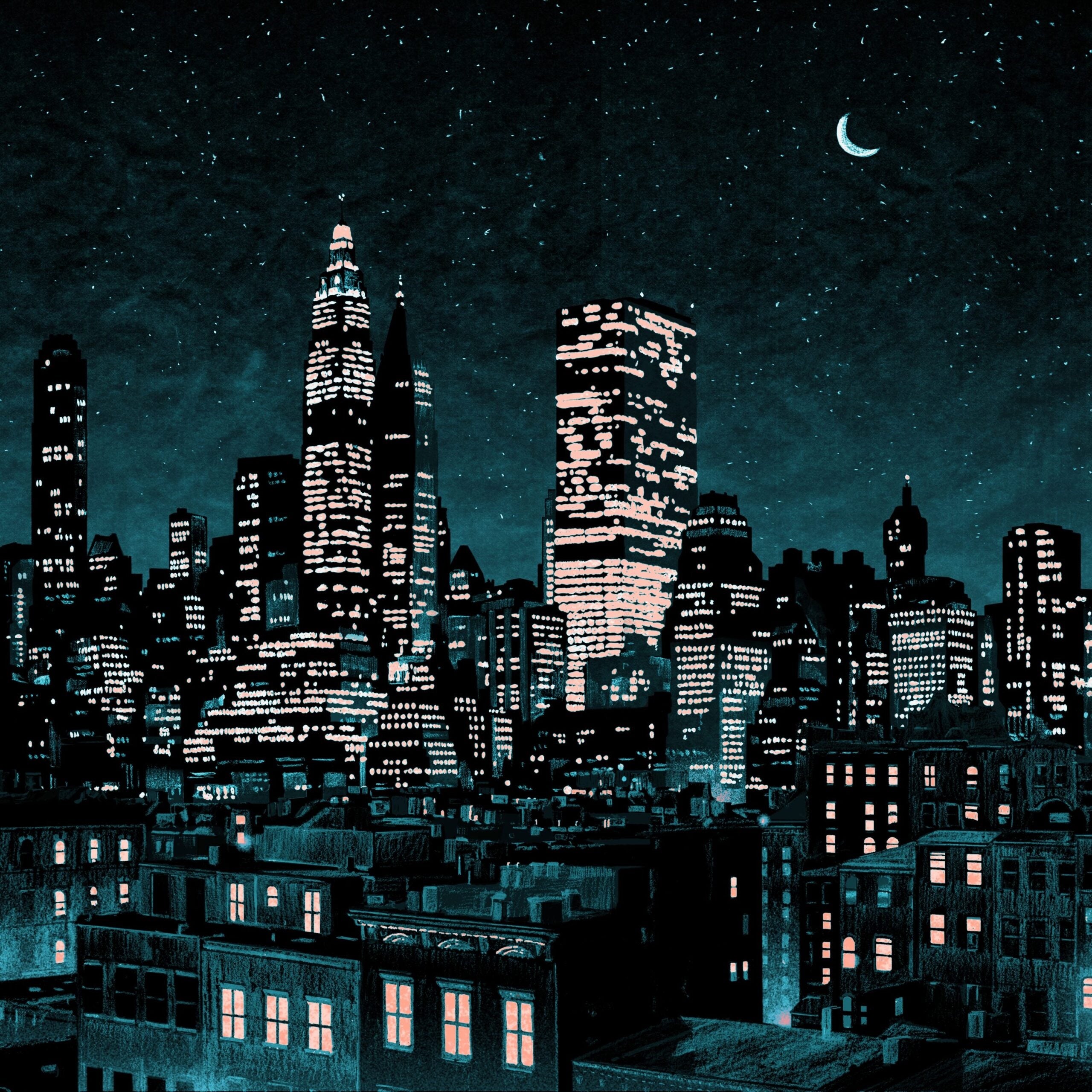 Jazz Dispensary: Night Lights - Front Cover