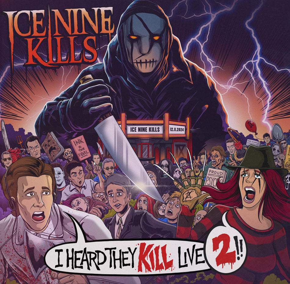 I Heard They Kill Live 2 - Front Cover