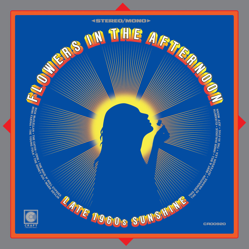 Flowers In The Afternoon: Late-1960s Sunshine - Front Cover