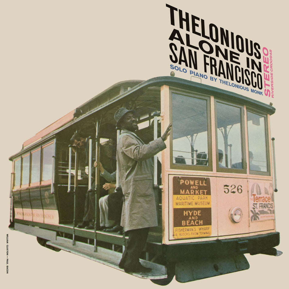 Thelonious Alone In San Francisco - Front Cover