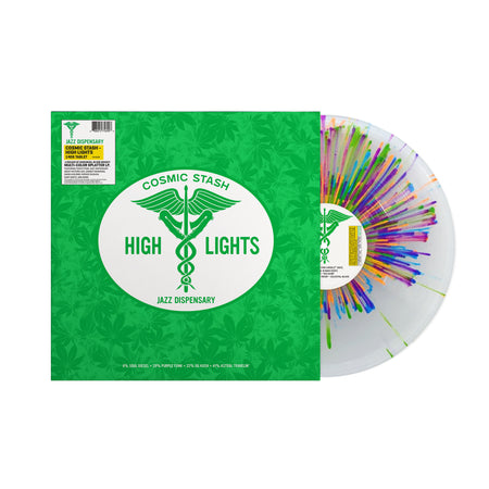 Jazz Dispensary: Cosmic Stash HIGH Lights - Back Cover