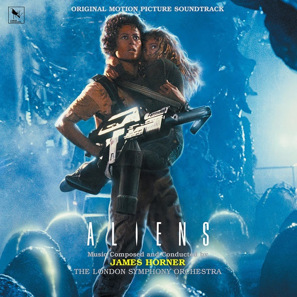 Aliens Original Motion Picture Soundtrack 40th Anniversary Edition Vinyle Argent - Front Cover