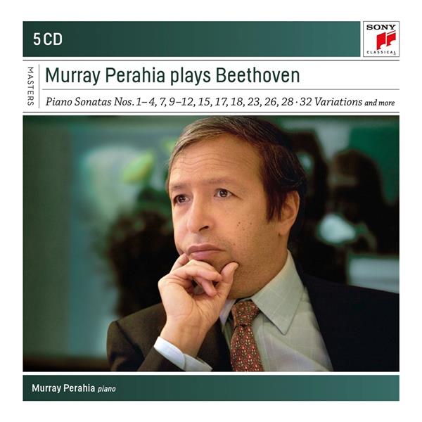 Murray Perahia plays Beethoven - Front Cover