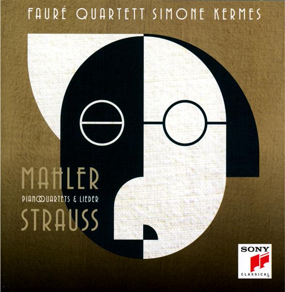 Strauss & Mahler : quatuors pour piano quartets & lieder - Front Cover