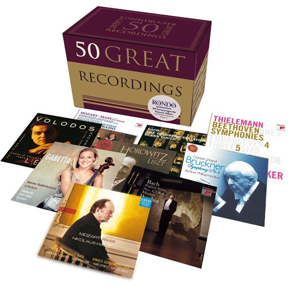 50 great recordings - Front Cover