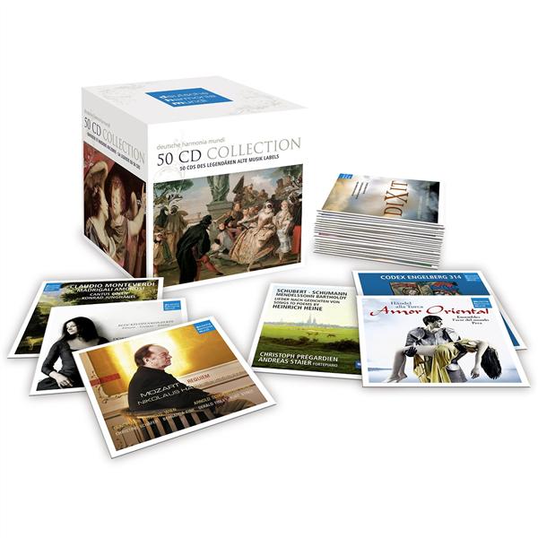 Deutsche Harmonia Mundi 50 cd collection - Front Cover