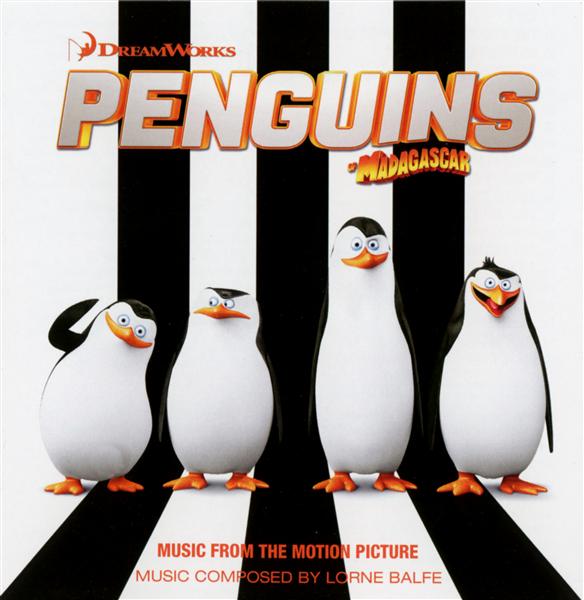 Penguins of Madagascar (bof) - Front Cover