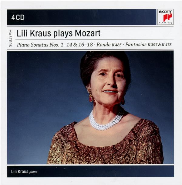 Lili Kraus plays Mozart - Front Cover