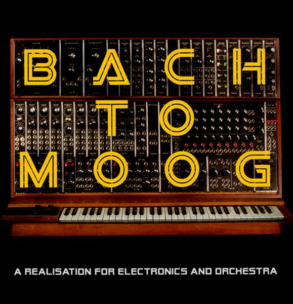 Bach to moog - Front Cover