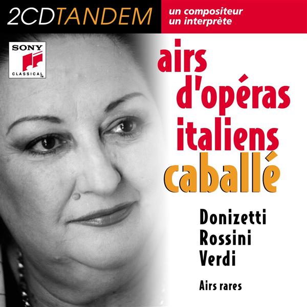 Opéra italien - Caballé - Front Cover