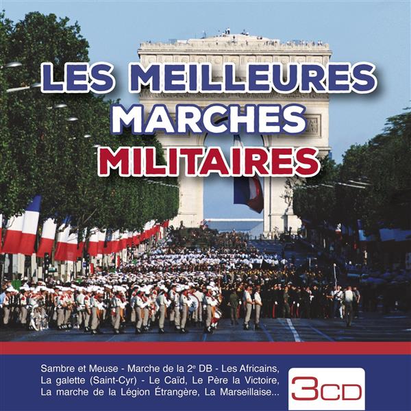 Les meilleures marches militaires - Front Cover