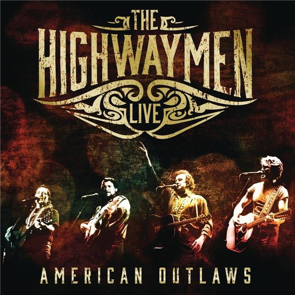 Live, American outlaws - Front Cover
