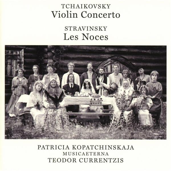 Violin concerto & les noces - Front Cover