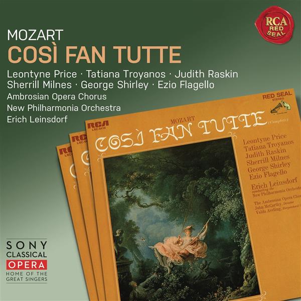Mozart: cosi fan tutte - Front Cover
