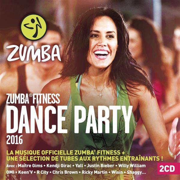 Zumba fitness dance party 2016 - Front Cover