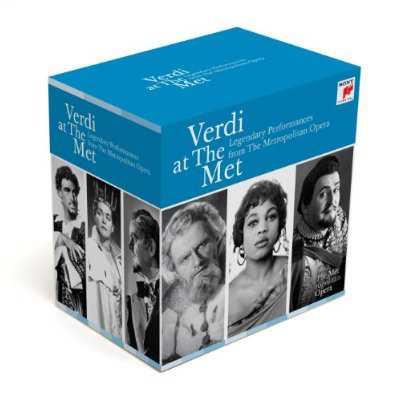 Verdi at the MET: Legendary performances from The Metropolitan Opera - Front Cover