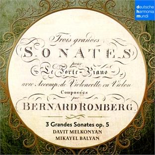 B. Romberg : Sonaten für Hammerklavier une Cello op. 5 - Front Cover