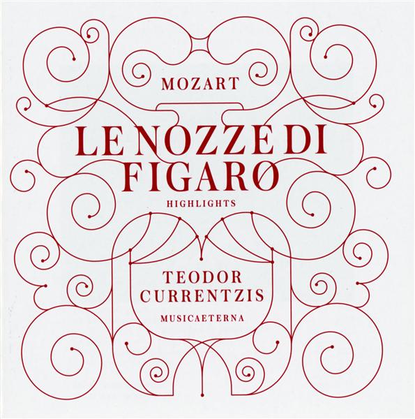 Mozart: le nozze di Figaro (highlights) - Front Cover
